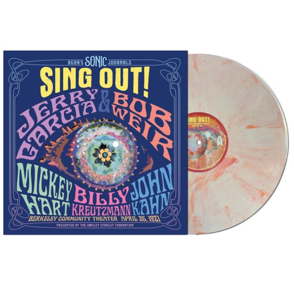 Sing Out! Berkeley 1981 LP ~ Ltd Ed Colored Vinyl ~ Grateful Dead ~ New/Sealed! - Picture 2 of 2